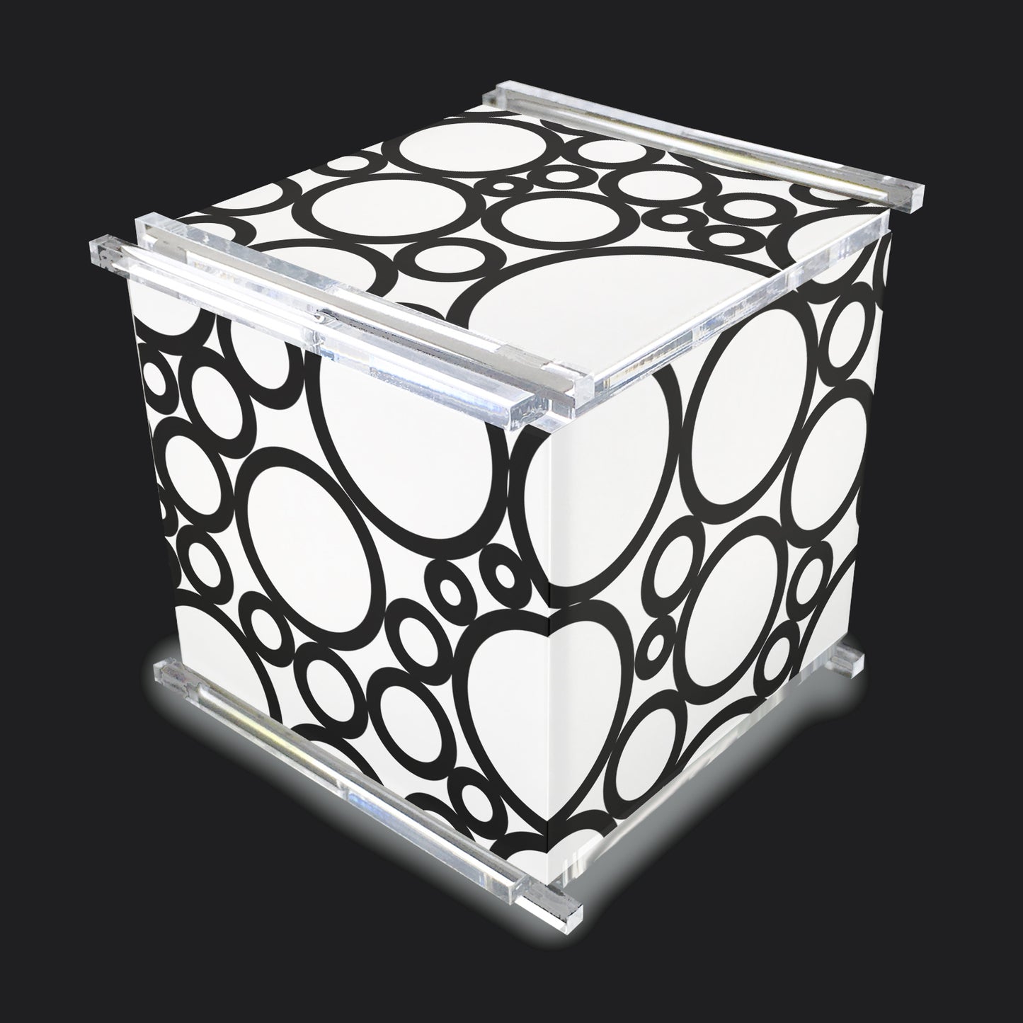 GLOW CUBE - Blue Wire