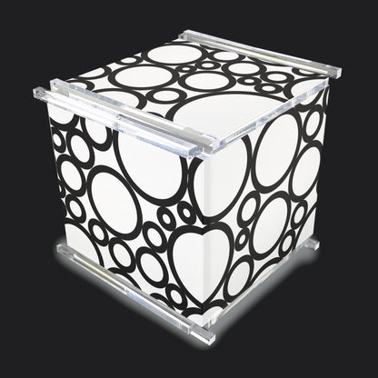 GLOW CUBE - Blue Wire