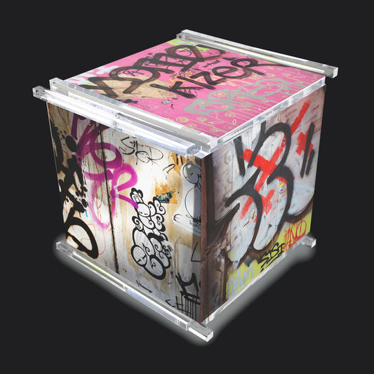 GLOW CUBE - Graffitti
