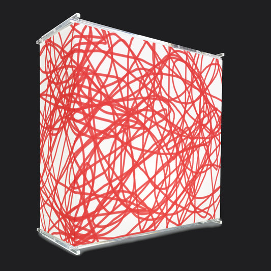 GLOW BRICK - Red Wire