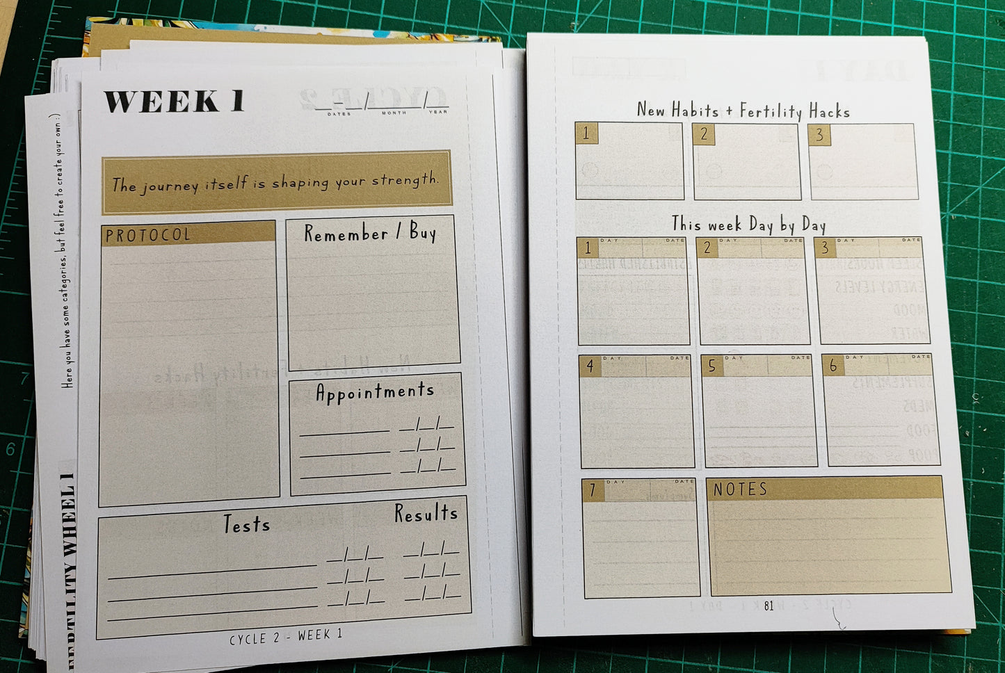 TTC PLANNER, DIY Edition: Digital Product