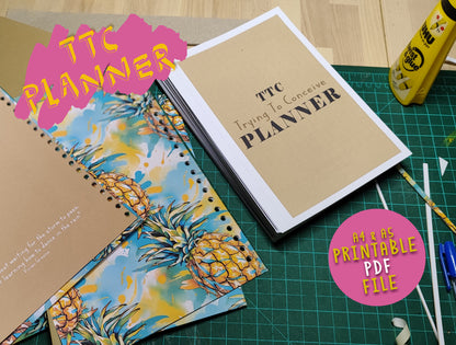 TTC PLANNER, DIY Edition: Digital Product